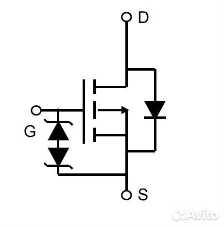 Микросхема AO4447A P-Channel MOSFET 30V 15A SO-8