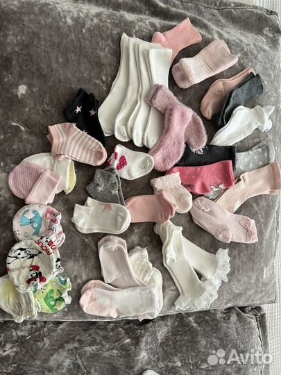 Носочки антицарапки для малышей 5 штук