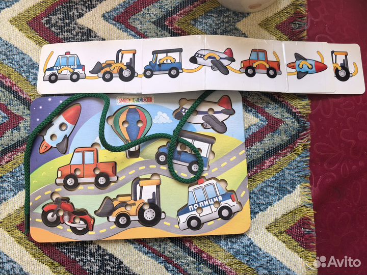 Развивающие игрушки для малышей пакетом