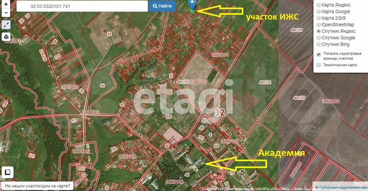 Участок 10 сот. (ИЖС)