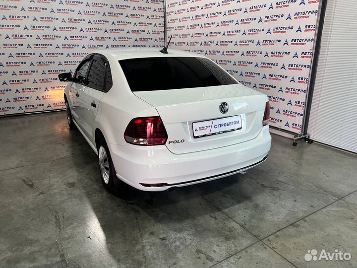 Volkswagen Polo 1.6 МТ, 2019, 102 070 км