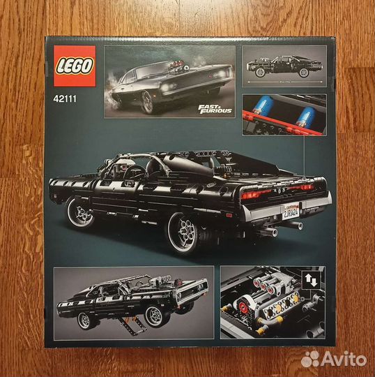 Конструктор lego Technic 42111 Dodge Charger Домин
