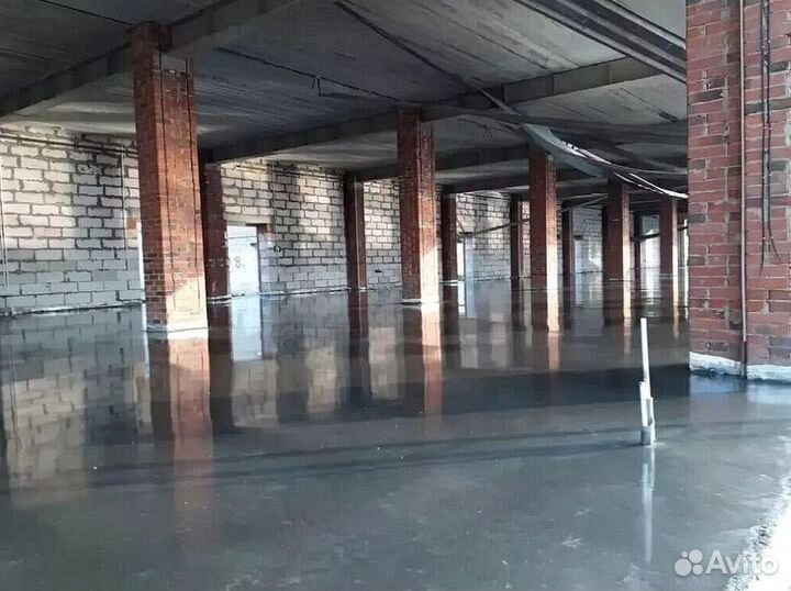 Бетонные полы с топпингом
