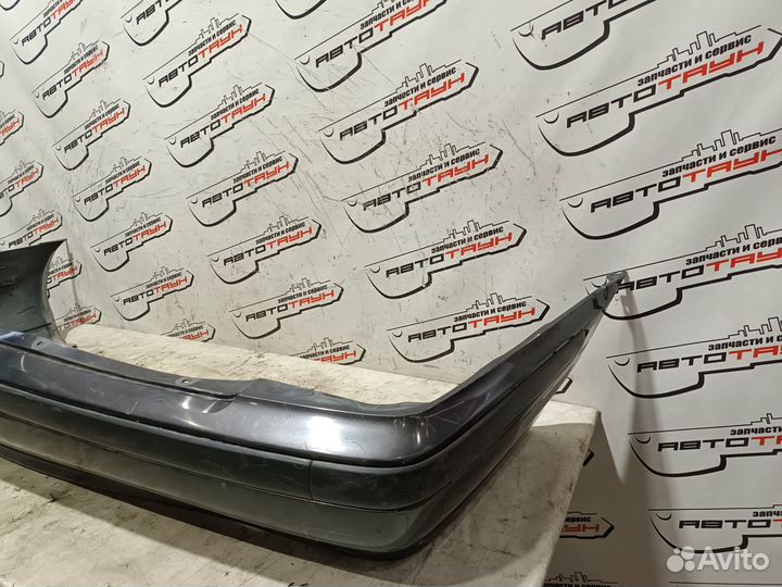 Бампер nissan sunny B15 FB15 FNB15 JB15 QB15 SB15 H50224M4MH 1 модель задний серый, KT4 TE036