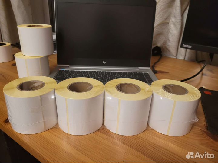 Термоэтикетка 75х120 и другие размеры