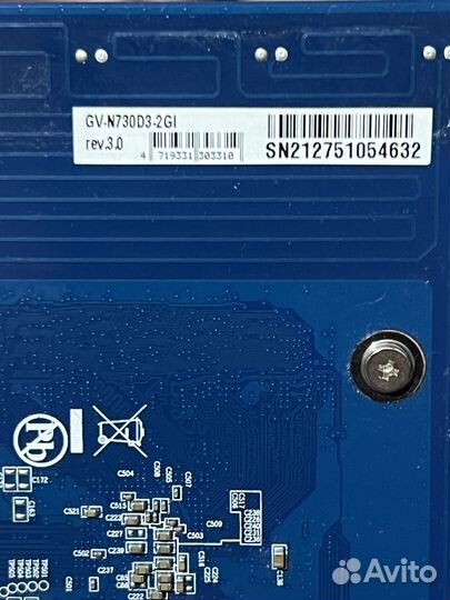 Видеокарта Geforce gt 730 2GB DDR3