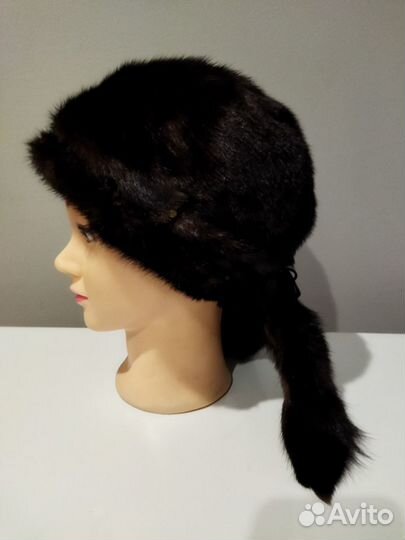 Норковая шапка женская