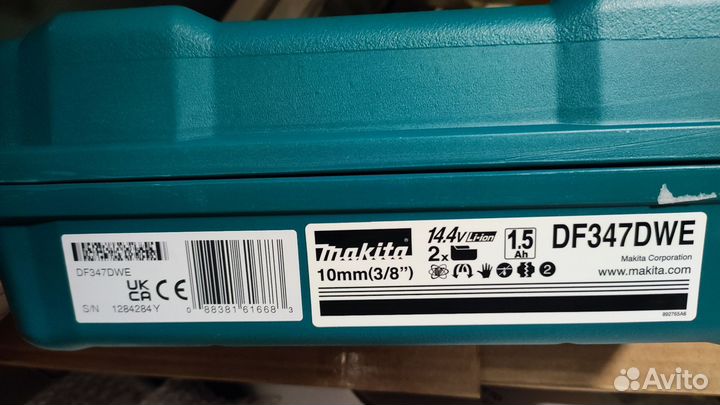 Шуруповерт makita 14v + 2 аккумулятора