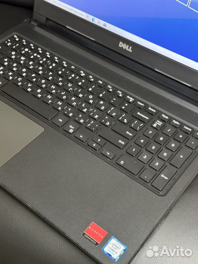 Игровой ноутбук dell i5-8250U/ radeon/ 128SSD/ 16