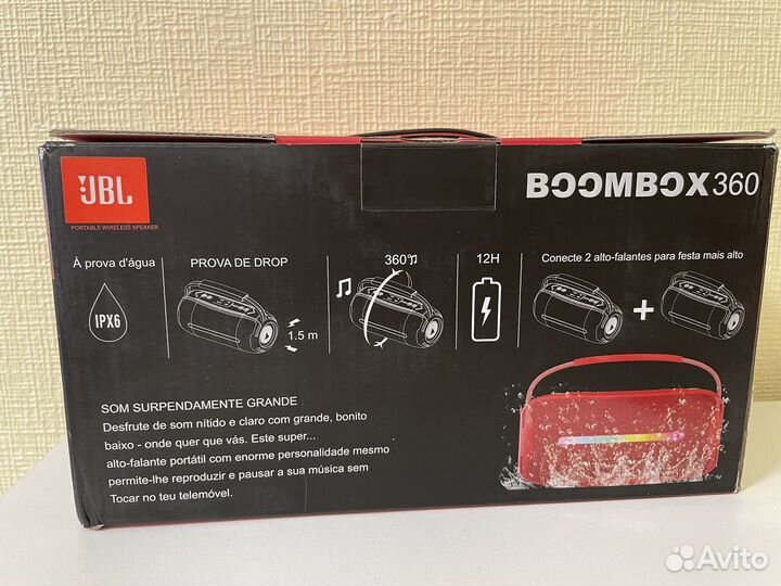 Колонка jbl boombox новая