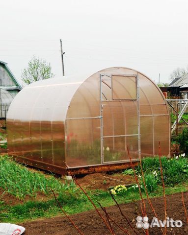 Теплицы. Капелька и Арка. Профиль 20х40 или 20х30