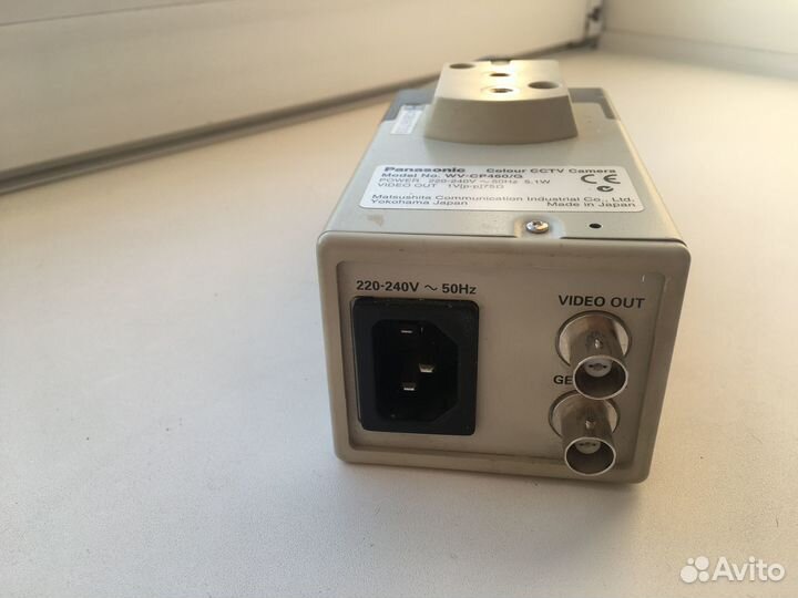 Видеокамера Panasonic Super Dynamic II (WV-CP460/G