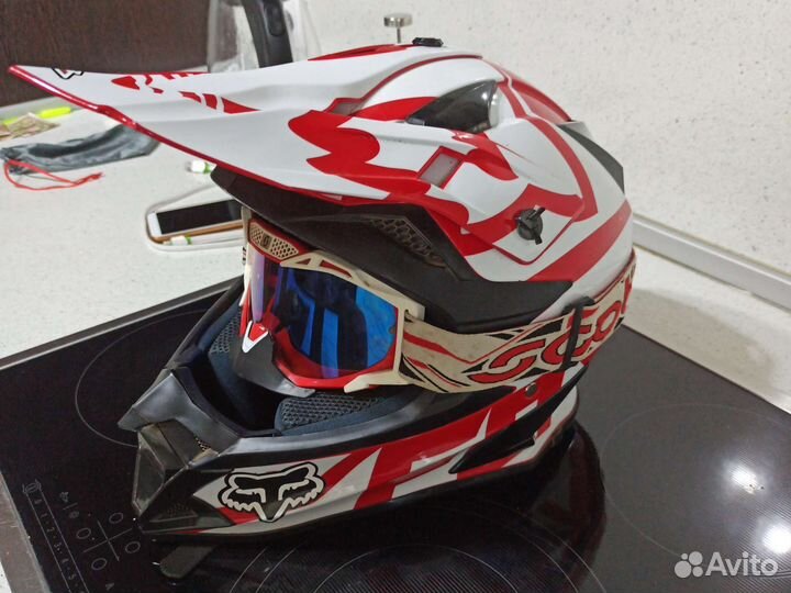 Шлем для мотокросса FOX