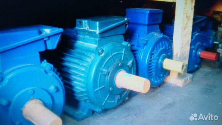 Электродвигатель 1.1квт - 75квт нов., б/у
