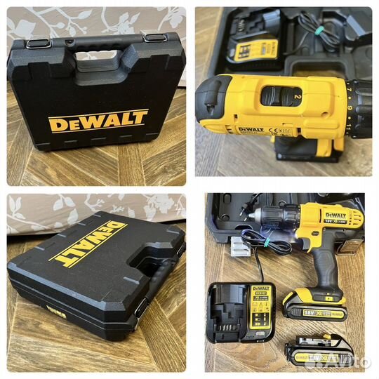 Шуруповерт DeWalt DCD771, ударный DeWalt DCD776