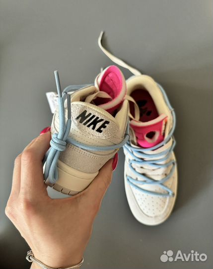 Кроссовки N1kе SB dunk low x off-white