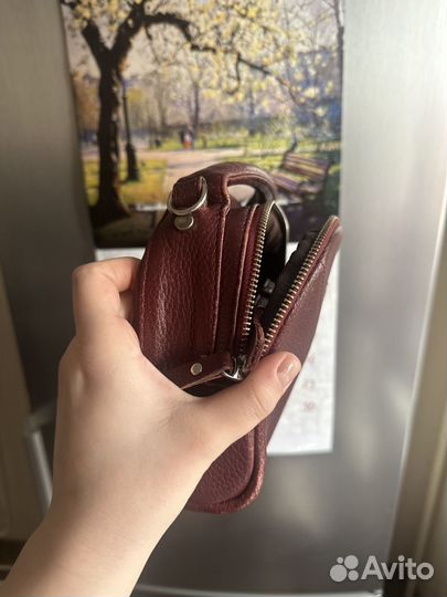 Сумка женская натуральная кожа бу twota