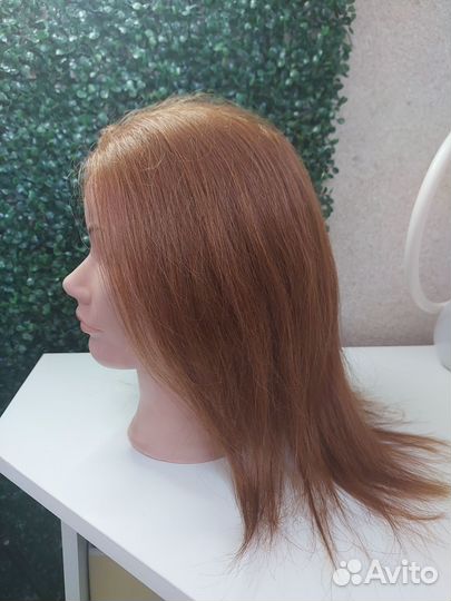 Голова манекен натуральные волосы