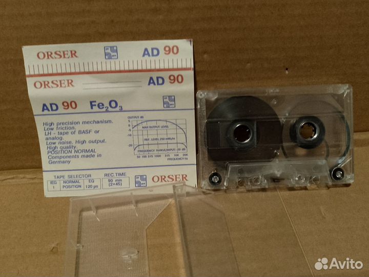 Аудиокассета, orser ad90