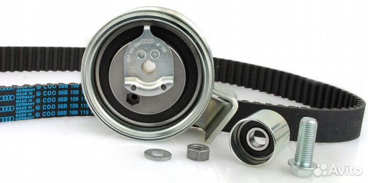 Комплект ремня грм audi A4/A6/A8/VW passat B5 2.4