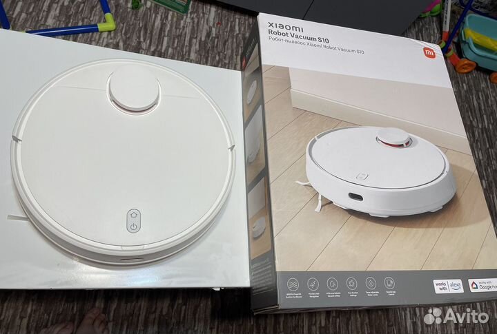 Робот пылесос xiaomi mi robot vacuum s10