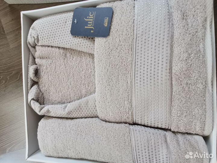 Женский халат/полотенце махровые