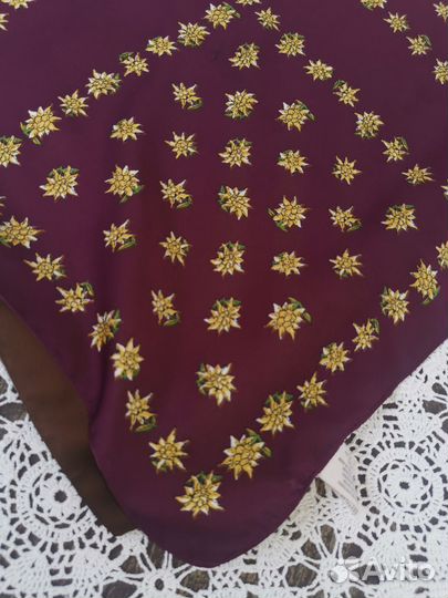 Эдельвейс платочки коричневый тон