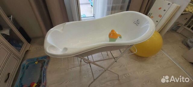 Детская ванна с подставкой объявление продам