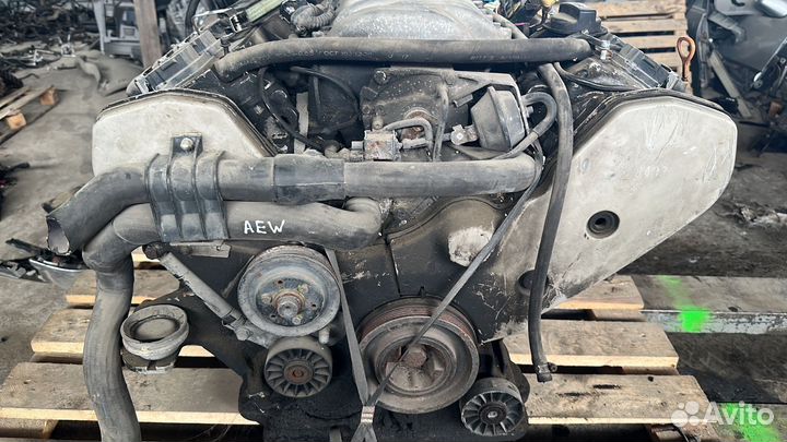Двигатель контрактный AEW для audi А8 D2 3.7