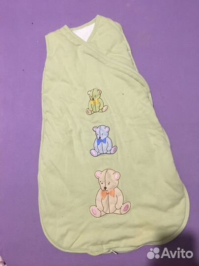 Спальник кокон детский 0-6 мес
