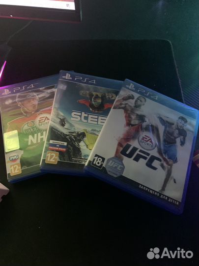 Sony playstation 4 slim с играми