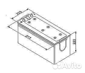 Аккумулятор бу Грузовой Bosch T5 077 180 190 225Ah