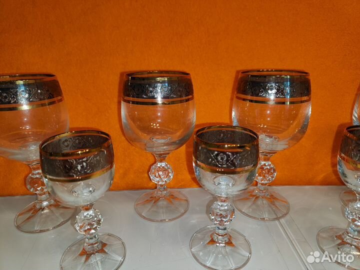 Bohemia бокалы и рюмки, комплект