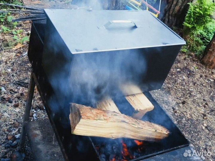 Коптилка горячего копчения