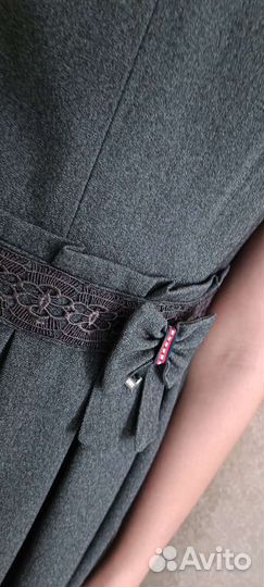 Школьная форма серая