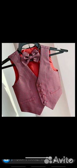 Новая жилетка с бабочкой