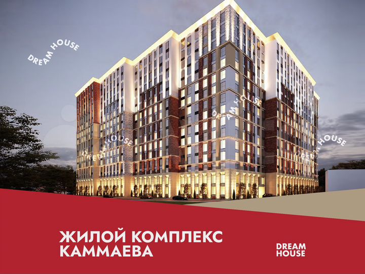 Квартира-студия, 37,6 м², 13/17 эт.