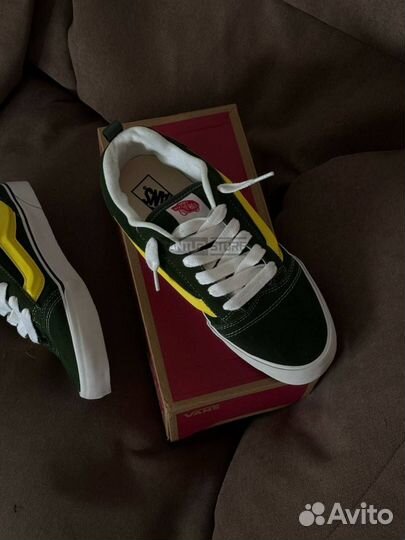 Кеды унисекс Vans Knu Skool green