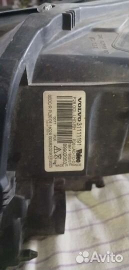 Фара комплектная volvo xc90 правая и левая