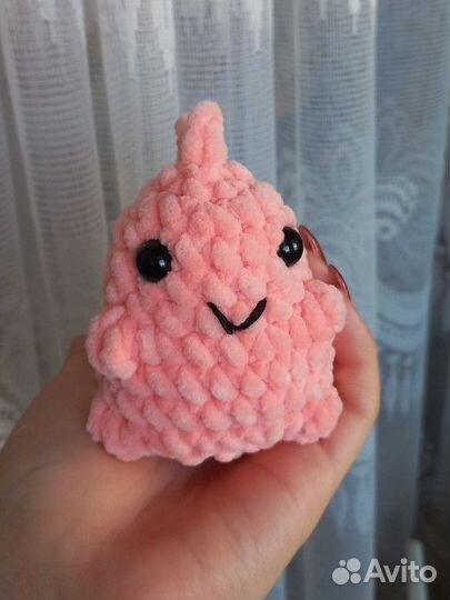 Вязаные игрушки амигуруми динозавр