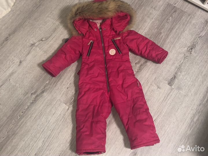 Зимний комбинезон для девочки