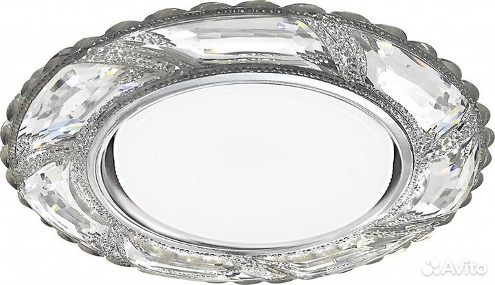 Светильник GX53 H4 с подсветкой CD4031 прозрачный