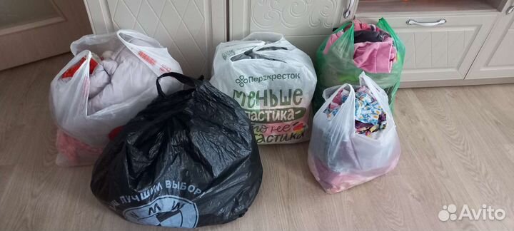 5 пакетов вещей на девочку 1,5-2.5 года