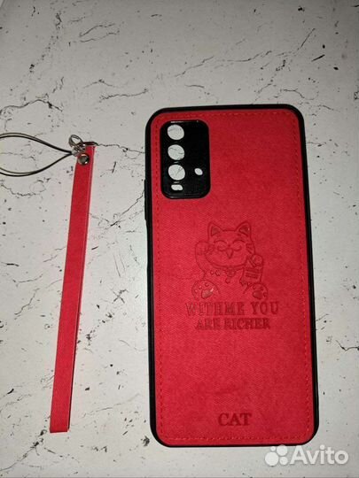 Чехол на xiaomi redmi 9t с магнитом