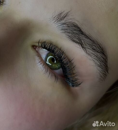 Наращивание ресниц модель