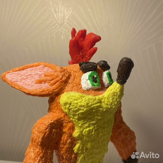 Crash Bandicoot ps5 (фигурка ручной работы)