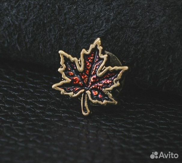 Брелок Темляк Бусина Клен Кленовый Лист Канадский