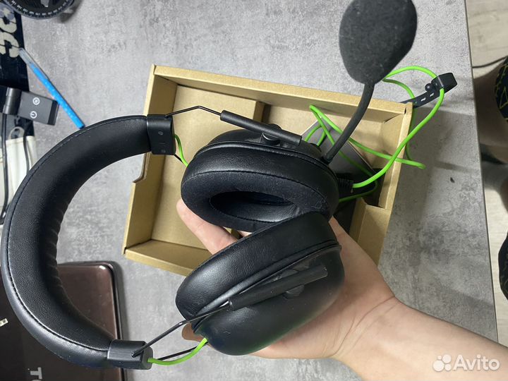 Игровые наушники razer