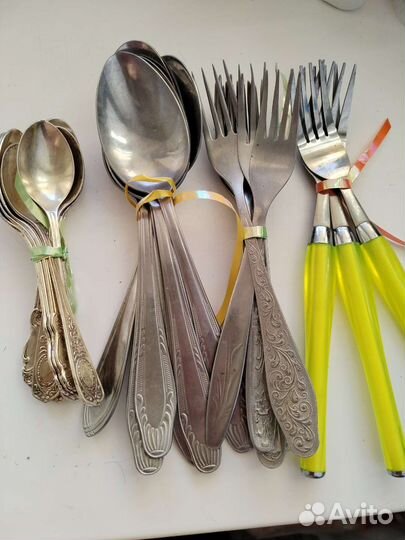 Ложки вилки нержавейка СССР