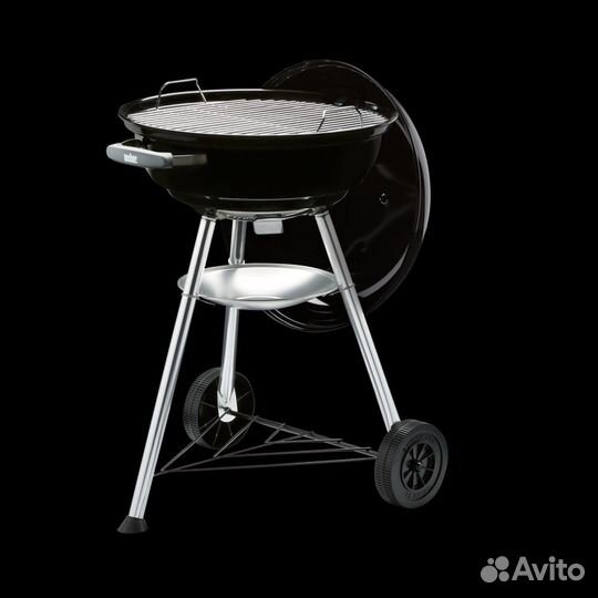 Новый гриль weber compact угольный 47 см